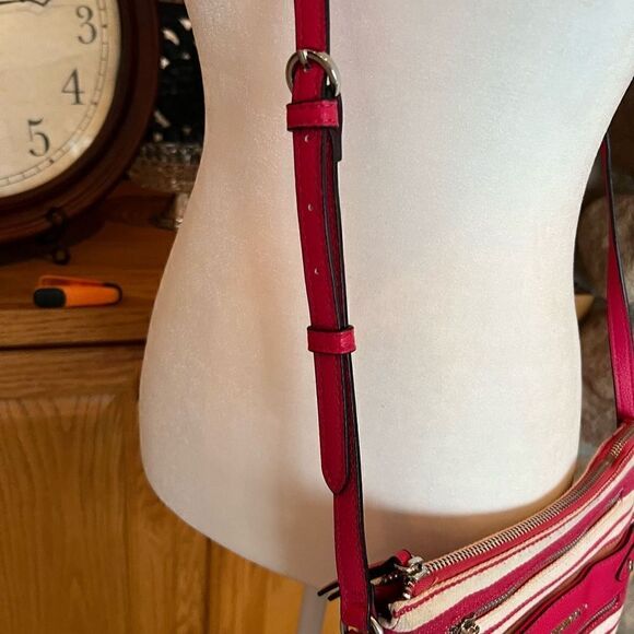 DANA BUCHMAN Crossbody Pink White - Picture 3 of 11